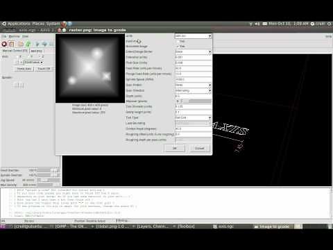 G-Code from a Raster Image - Open Source CNC Toolpathing Workflow