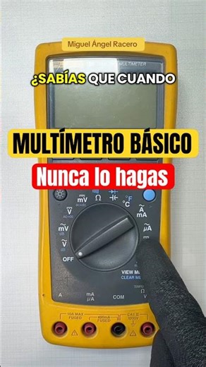 #5 - Multímetro básico - fusibles especiales