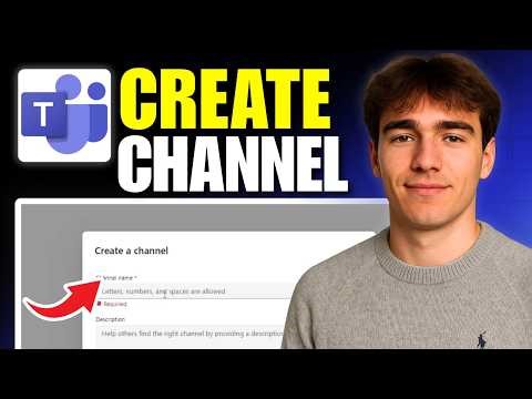 How to Create a Channel in Microsoft Teams (Tutorial 2026)