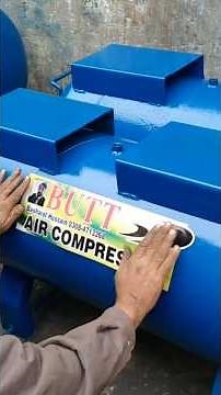 Air Tank manufacturing #aircompressor