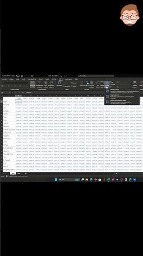 Näin pidät suuren Excel-taulukon otsikot näkyvillä vieritellessä taulukkoa
