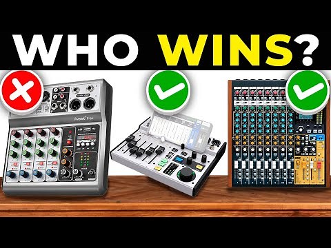✅ TOP 5 BEST DIGITAL AUDIO MIXERS 2025 | STUDIO-QUALITY SOUND & SEAMLESS MIXING