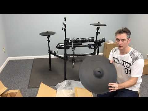 Roland TD27KV Unboxing and Setup at Edrumcenter