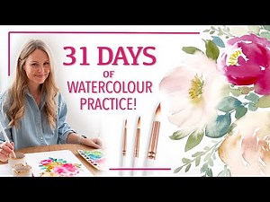31 Days Of Watercolour THIS JULY! Will You Take The Challenge?! YOU SHOULD!!!