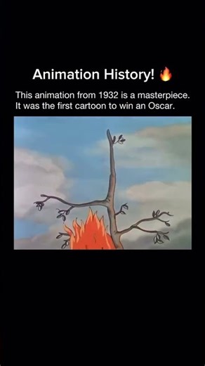 The First Cartoon to EVER Win an Oscar! 🌳🏆 (1932 Masterpiece)