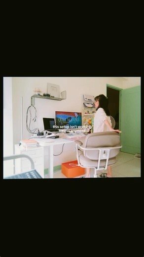 upgrading my desk setup | cozy home office makeover