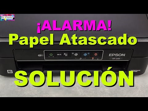 PAPEL ENGANCHADO IMPRESORA EPSON Y NO HAY PAPEL ATASCADO. SOLUCION.