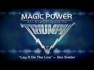 Triumph - “Lay It On The Line” featuring Dee Snider (Official Visualizer)