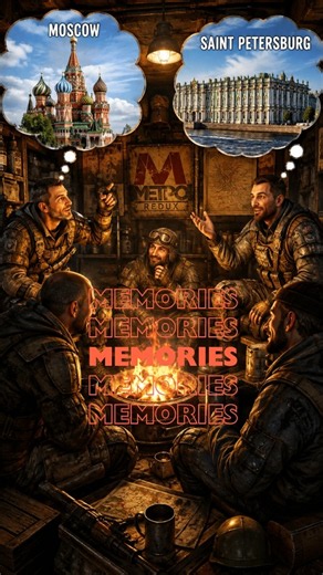 Metro Redux Soldiers Memories☢️ | Metro Redux #shorts