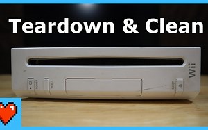 拆卸和清洁 任天堂Nintendo Wii游戏机