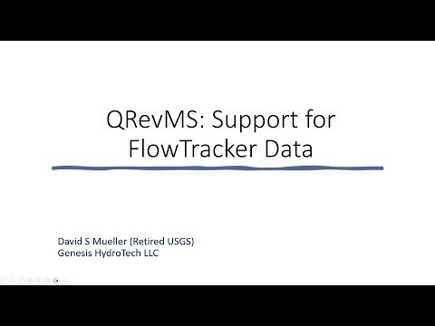 QRevMS Support for FlowTracker Data