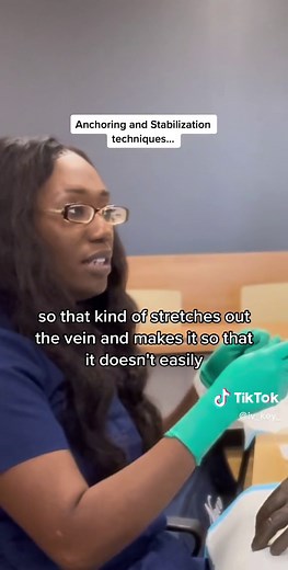 Stop Veins from Rolling: IV Cannulation Technique