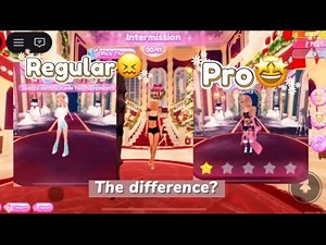 What the difference between regular and pro server in dress to impress #dti