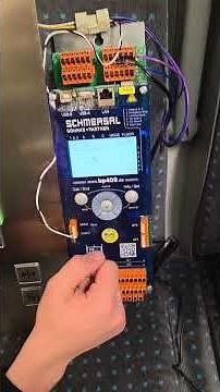 Very nice Haslimann elevator simulator in the train from @liftbär #shorts