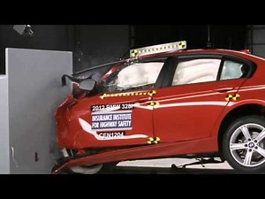 2012-2015 BMW 3-Series (328i - F30) IIHS Small Overlap Frontal Crash Test (Marginal Rating)