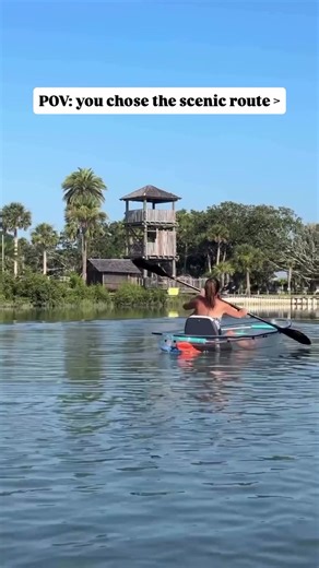 “Always choose the scenic route — because the best paths aren’t just about the views, they’re about the joy that fills your heart along the way.” ✨🛶
