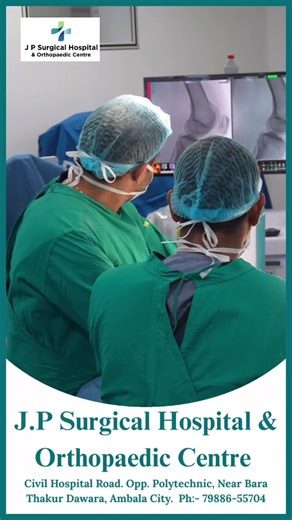 Tushar Gupta on Instagram: "🌟 Success Story at JP Surgical & Orthopaedic Centre 🌟 A patient with recurrent patellar dislocation successfully underwent MPFL ligament reconstruction and is now recovering well with improved knee stability and confidence in movement. 🦵💪 At JP Surgical & Orthopaedic Centre, we focus on precision surgery, faster recovery, and long-term results. 📍 Trusted care. Advanced treatment. Better outcomes. #jp_surgical_hospital #JPSurgicalHospital #AmbalaHospital #Orthopae