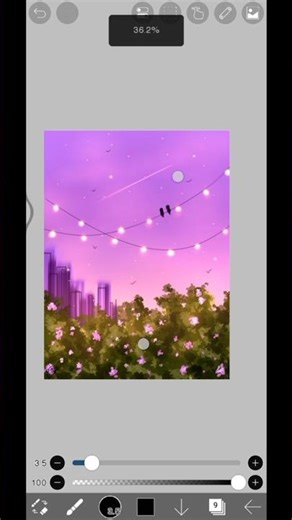 ibispaint painting 🎨#digitalart #drawing #painting #aesthetic