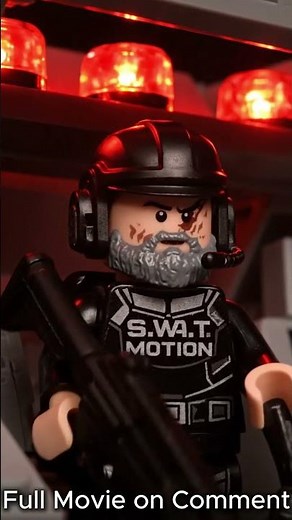 Lights Out! SWAT Red Alert 🚨 #LEGO #Blackout