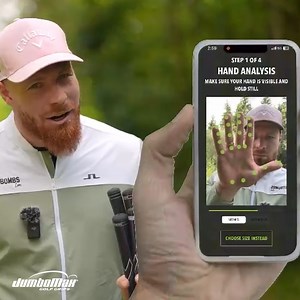 1.8K views | ️ Just scan you hand. It's easy to find the best JumboMax Grip size with our new Intelligent Fitting App ⬇️ https://apple.co/3X8L2LL | JumboMax Golf Grips | Facebook