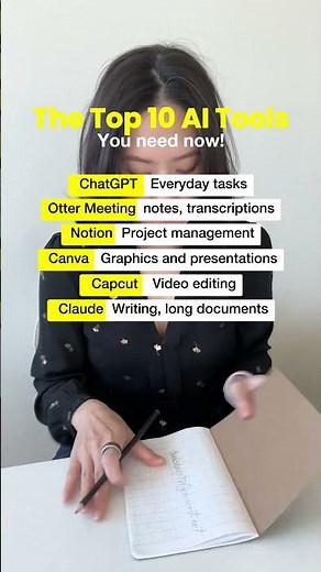 Top 10 AI Tools You Need NOW