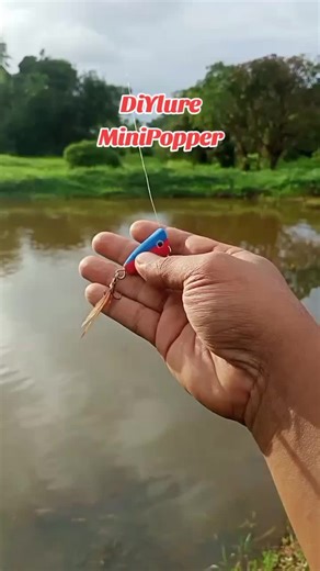 Create Your Own Mini Popper Fishing Lure