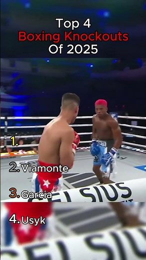 Top 4 Boxing Knockouts Of 2025