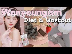 Wonyoung Diet & Workout secrets 🍓 wonyoungism motivation, selfcare vlog
