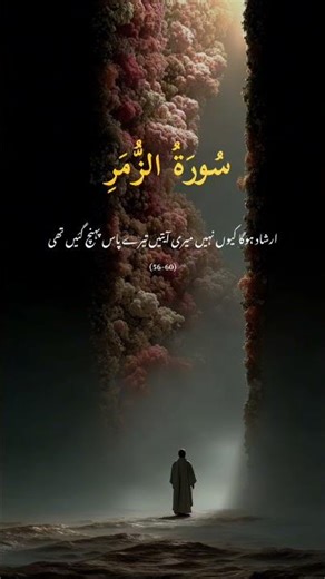 Must Listen Surah Zumar Verses 56-60 #bayan #quran #surah