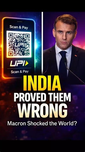 “1.4 Billion People Can’t Go Digital?” – India Proved Them Wrong | Macron Speech #india #geopolitics