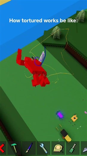 How torturing someones with harpoon works: #buildaboat #Roblox