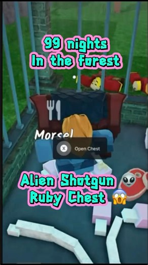 Alien Shotgun vs Stronghold 😱 | 99 Nights in the Forest #99nightintheforest #99nights #robloxedit