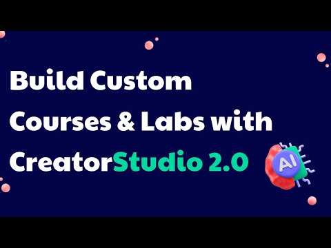 Build Full Security Courses & Labs with Creator Studio 2.0