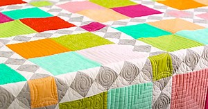 How To Make Four Square Quilt