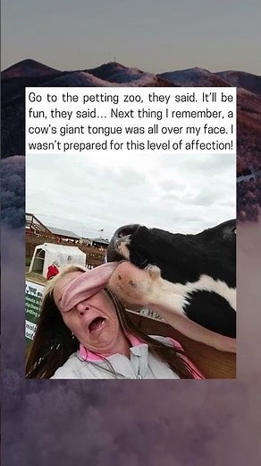 When a Petting Zoo Visit Gets Too Up Close