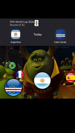 Argentina vs Cape Verde | Round of 32 World Cup 2026