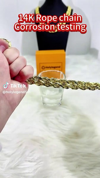 14K Rope Chain Corrosion Testing Guide