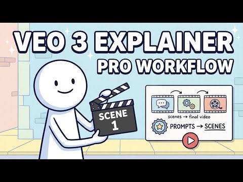 Production Veo 3 Workflow: Hand-Drawn Explainers at Scale (No Editing Pain)