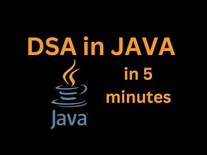 Data Structures and Algorithms (DSA) in java with examples