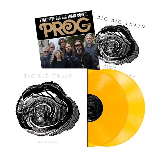 Issue #167 (Big Big Train): Magazine, Exclusive Woodcut Vinyl LP + A4