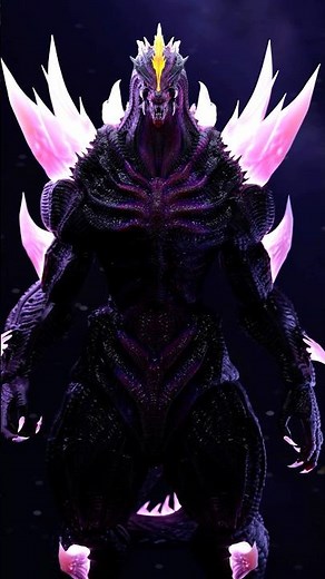 Spacegodzilla in blender 3D. #spacegodzilla #3d #blender3d #kaiju