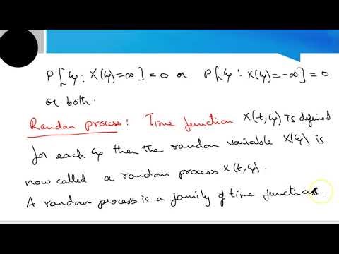 INTRODUCTION TO RANDOM PROCESS Mathematics for engineering students