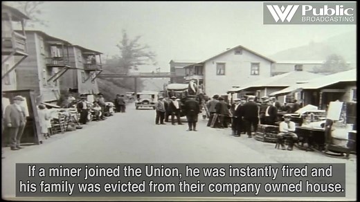 On May 19, 1920, 13 Baldwin-Felts detectives arrived in the Mingo County town of Matewan on the Tug Fork to evict striking miners and their families from company houses. Matewan’s police chief, Sid Hatfield, 27, and a host of angry miners confronted the detectives near the Matewan railroad station and tried to arrest them. Gunfire ensued; seven detectives , two miners, the town's mayor were all fatally wounded. The Matewan Massacre, also called the Battle of Matewan, is often cited as the openin