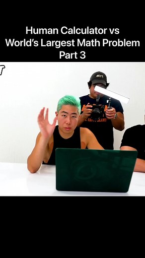 Human Calculator Takes On World’s Largest Math Problem Part 2