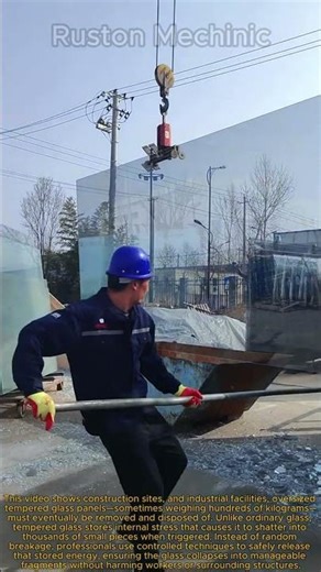 Controlled Disposal of Oversized Tempered Glass: Safe Smashing The Engineering Behind Giant Glass