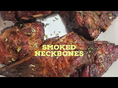 How to cook/smoke neckbones