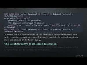 Optimizing EF Flattening: Enhancing LINQ Queries for Performance