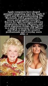 Apple Mac — From 1984 to Today, A Revolution in Personal Computing 💻🍏#Apple #Mac