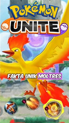 Moltress Guide Pokemon Unite #pokemon #moltres #shorts