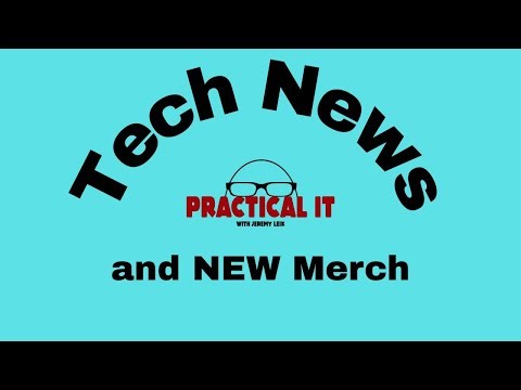 Thursday Tech News AND New Merch!